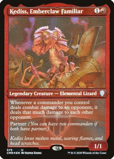 Kediss, Emberclaw Familiar [Foil Etched] #573