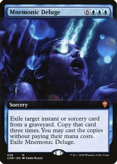 Mnemonic Deluge [Extended Art Foil] #638