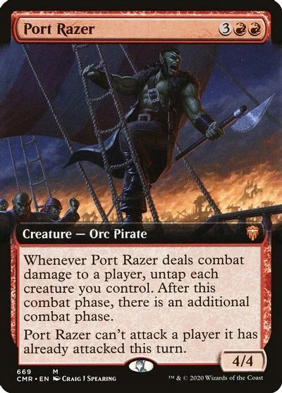 Port Razer [Extended Art Foil] #669