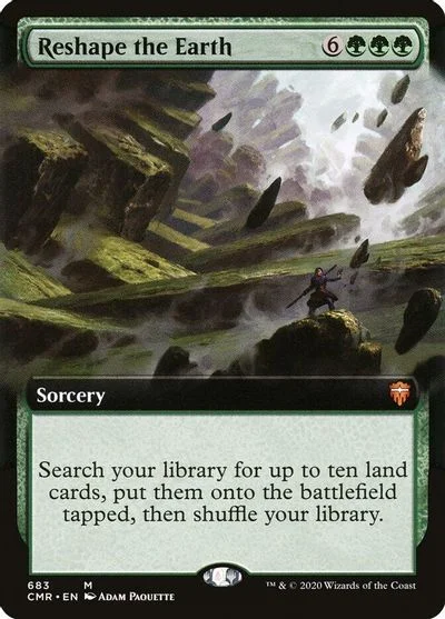 Reshape the Earth [Extended Art Foil] #683