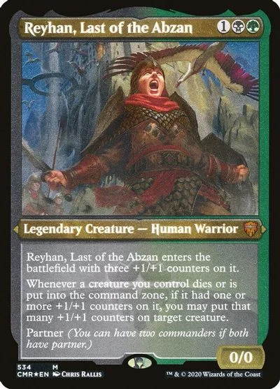 Reyhan, Last of the Abzan [Foil Etched] #534