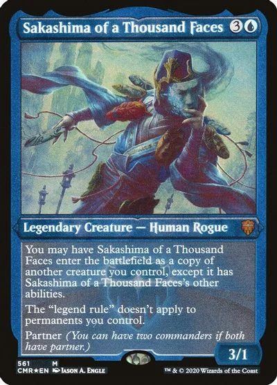 Sakashima of a Thousand Faces [Foil Etched] #561