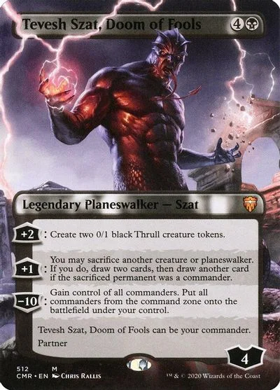 Tevesh Szat, Doom of Fools [Extended Art Foil] #512