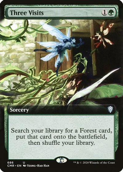 Three Visits [Extended Art] #686