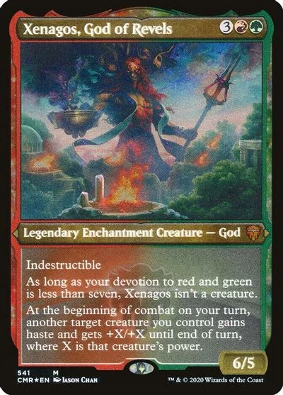 Xenagos, God of Revels [Foil Etched] #541