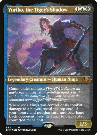 Yuriko, the Tiger's Shadow [Foil Etched] #542