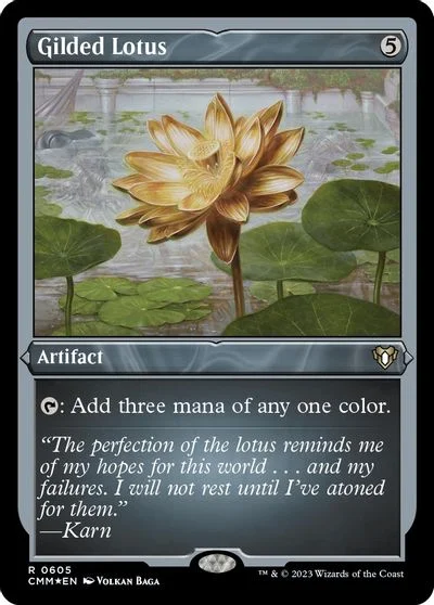 Gilded Lotus #605