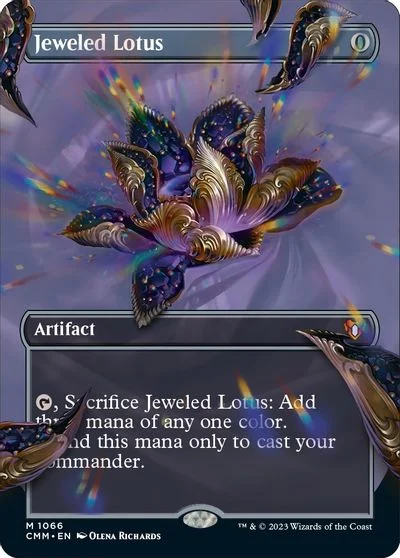Jeweled Lotus #1066