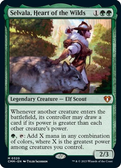 Selvala, Heart Of The Wilds [Foil] #320