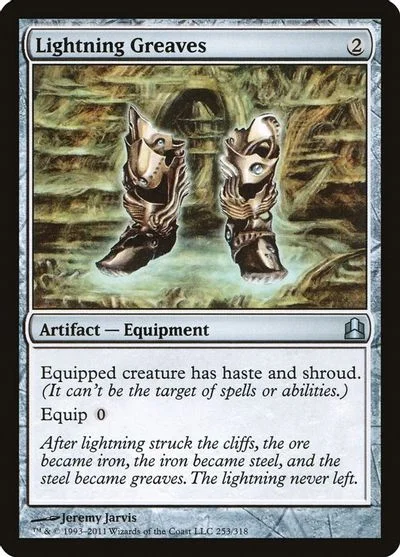 Lightning Greaves #253