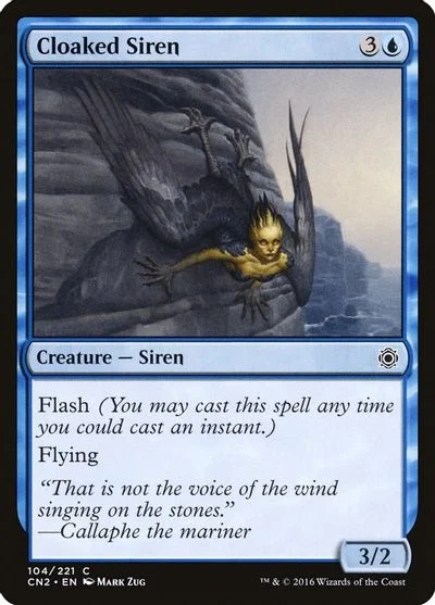 Cloaked Siren [Foil] #104