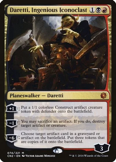 Daretti, Ingenious Iconoclast [Foil] #74