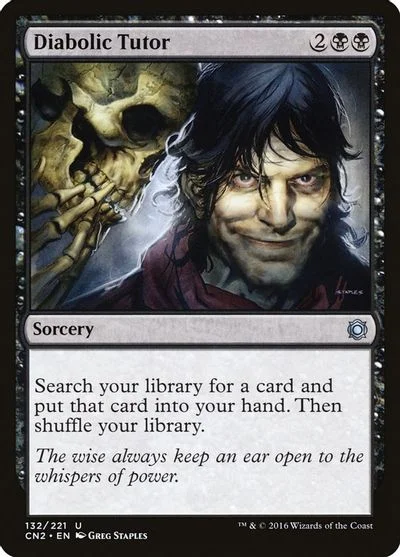 Diabolic Tutor [Foil] #132