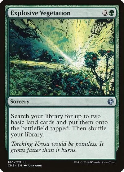 Explosive Vegetation [Foil] #180