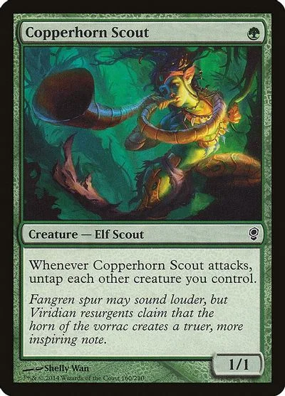 Copperhorn Scout [Foil] #160