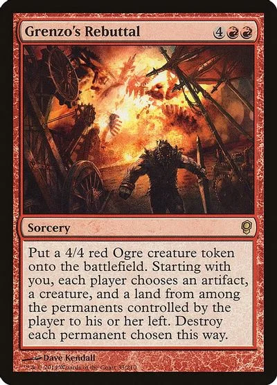 Grenzo's Rebuttal [Foil] #33