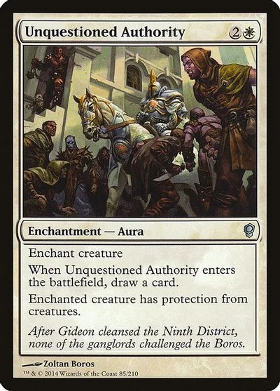 Unquestioned Authority #85