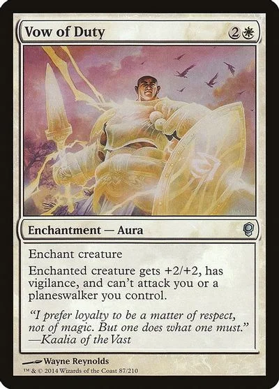 Vow of Duty [Foil] #87
