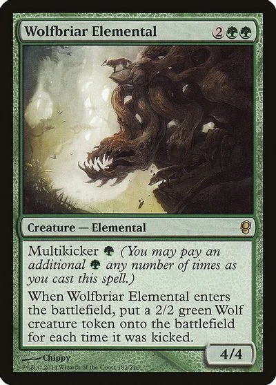 Wolfbriar Elemental [Foil] #182