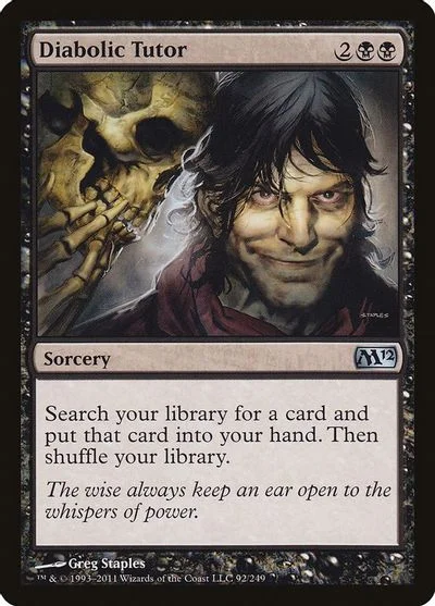 Diabolic Tutor [Foil] #92