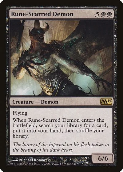 Rune-Scarred Demon [Foil]