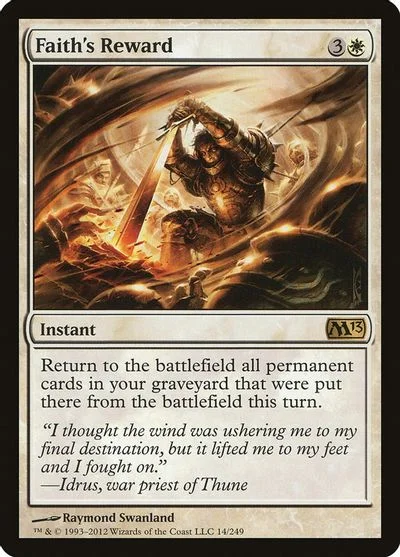 Faith's Reward [Foil]