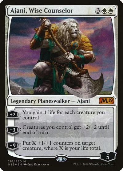 Ajani, Wise Counselor [Foil] #281