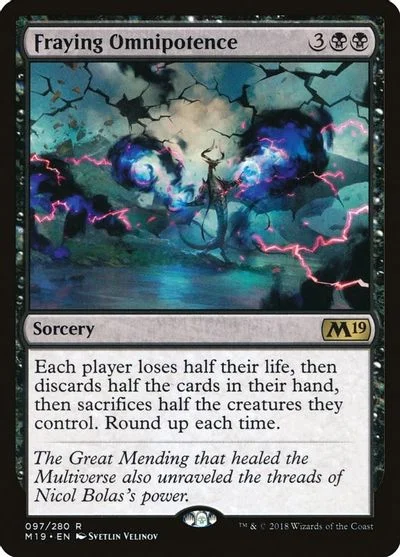 Fraying Omnipotence [Foil] #97