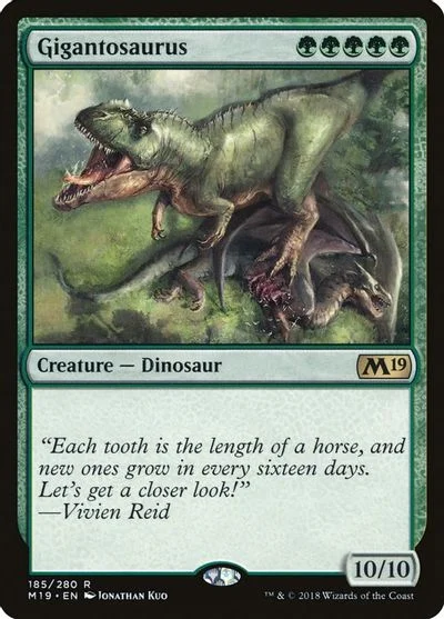 Gigantosaurus [Foil] #185