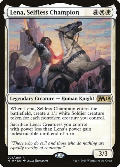 Lena, Selfless Champion [Foil]