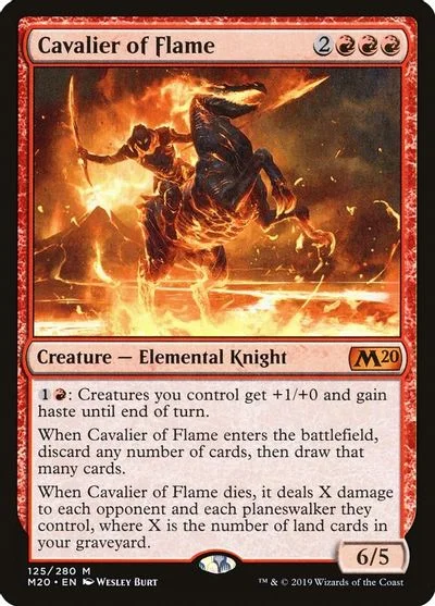 Cavalier of Flame #125