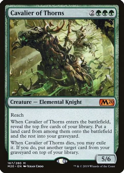 Cavalier of Thorns [Foil] #167