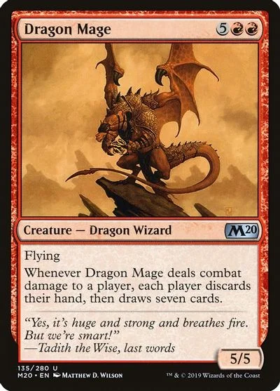 Dragon Mage [Foil] #135