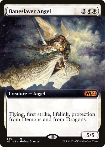 Baneslayer Angel [Extended Art Foil] #340