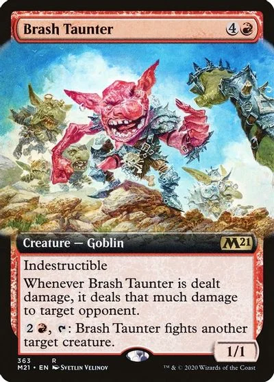 Brash Taunter [Extended Art]