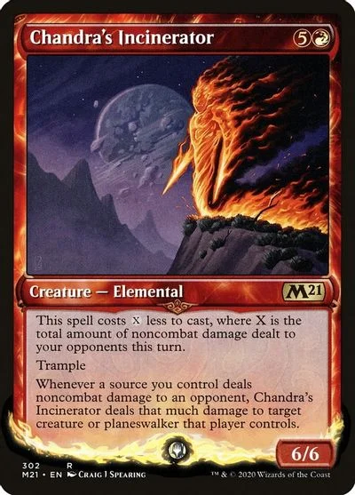 Chandra's Incinerator [Showcase Foil]