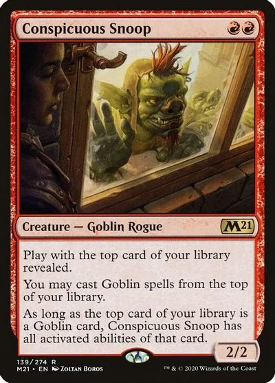Conspicuous Snoop [Foil] #139