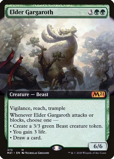 Elder Gargaroth [Extended Art Foil]