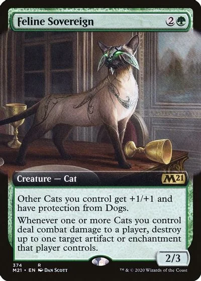 Feline Sovereign [Extended Art Foil]