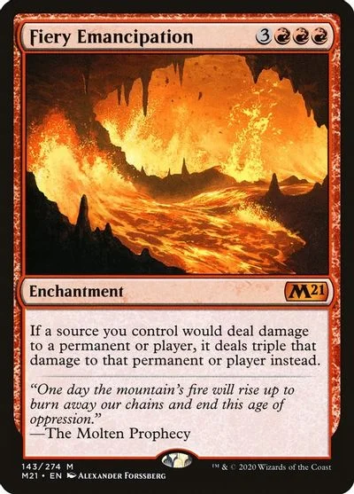 Fiery Emancipation [Foil] #143
