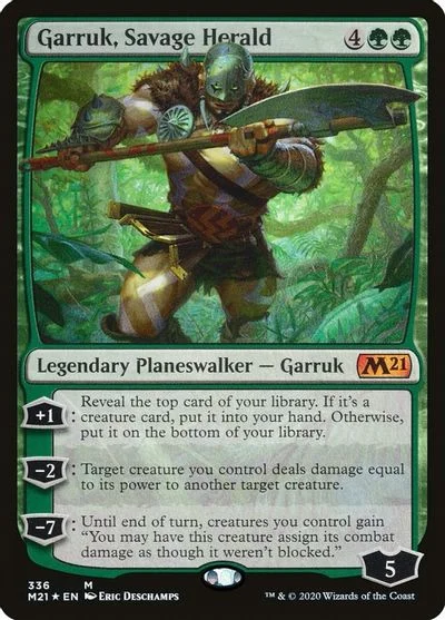 Garruk, Savage Herald [Foil]