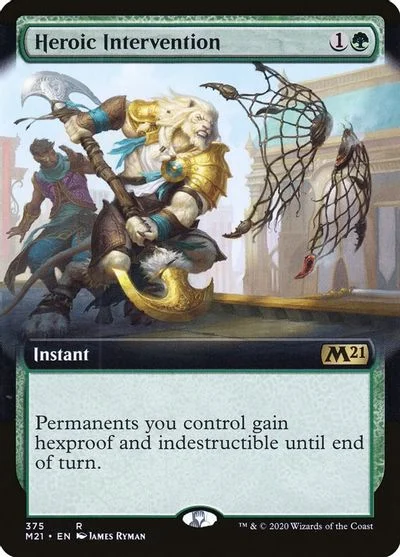 Heroic Intervention [Extended Art Foil] #375