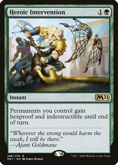 Heroic Intervention [Foil] #188