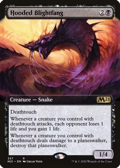 Hooded Blightfang [Extended Art]