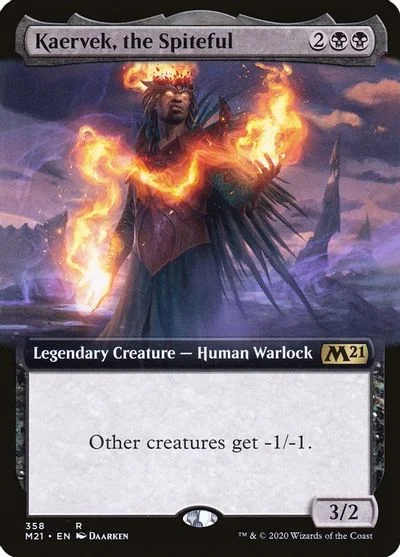 Kaervek, the Spiteful [Extended Art Foil]