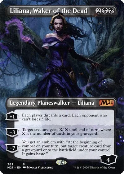 Liliana, Waker of the Dead [Extended Art Foil] #282