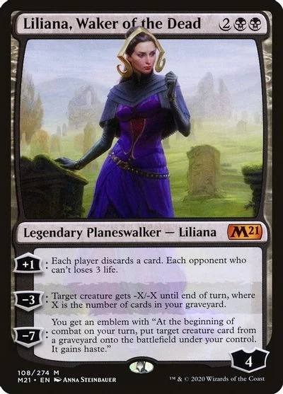 Liliana, Waker of the Dead [Foil] #108