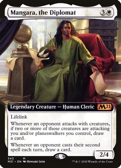 Mangara, the Diplomat [Extended Art Foil]