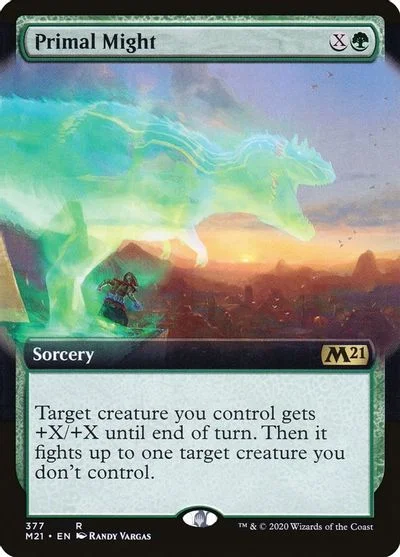 Primal Might [Extended Art Foil]