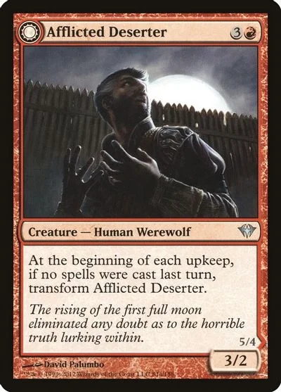 Afflicted Deserter [Foil] #81